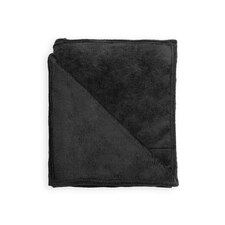 BHS Microfleece Throw, Black