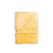 BHS Microfleece Throw, Yellow