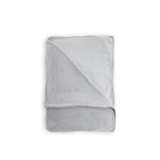 BHS Microfleece Throw, Silver