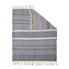 BHS Aztec Throw, Grey