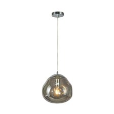 BHS Wilder 1 Light Pendant, Silver