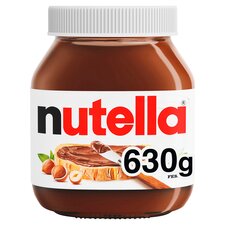 Nutella Hazelnut & Chocolate Spread 630G