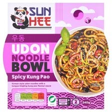 Sun Hee - Spicy Kung Pao Udon Noodle Bowl 240g