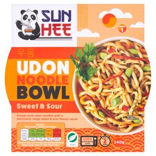 Sun Hee - Sweet & Sour Udon Noodle Bowl 240g