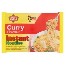 Ayoola Curry Flavour Instant Noodles 70g