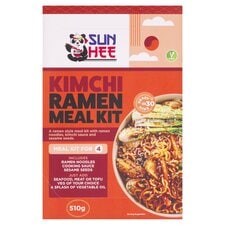 Sun Hee Korean Kimichi Ramen Meal Kit For 4 People 510g