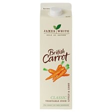 James White British Carrot Juice 1 Litre