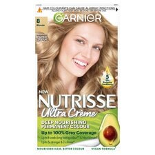 Garnier Nutrisse 8 Blonde Permanent Hair Dye