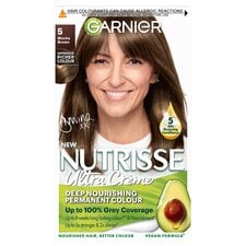 Garnier Nutrisse 5 Mocha Brown Permanent Hair Dye