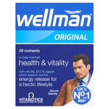 Vitabiotics Wellman Original Vitamin and Mineral Tablets 30s