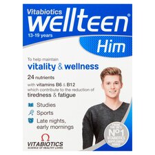 Vitabiotics Wellteen Him Vitamin and Mineral Tablets 30s