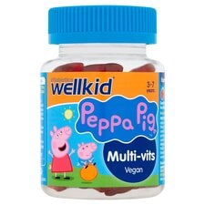 Vitabiotics Wellkid Peppa Pig Multivitamin Strawberry Soft Jellies X30