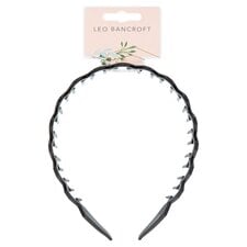 Leo Bancroft Plastic Toothed Headband