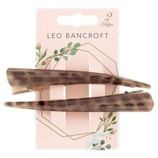 Leo Bancroft V-Clips Tort. 2 Pack