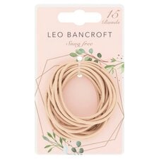 Leo Bancroft Snagfree Bands Blonde 15 Pack