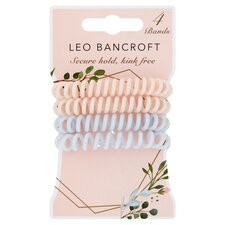 Leo Bancroft Spiral Bands Pastel 4 Pack