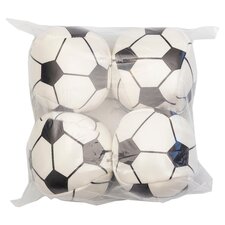 Soft Mini Footballs 4 Pack