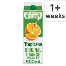 Tropicana Original Orange With Juicy Bits 900Ml