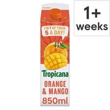 Tropicana Orange & Mango Juice 850Ml