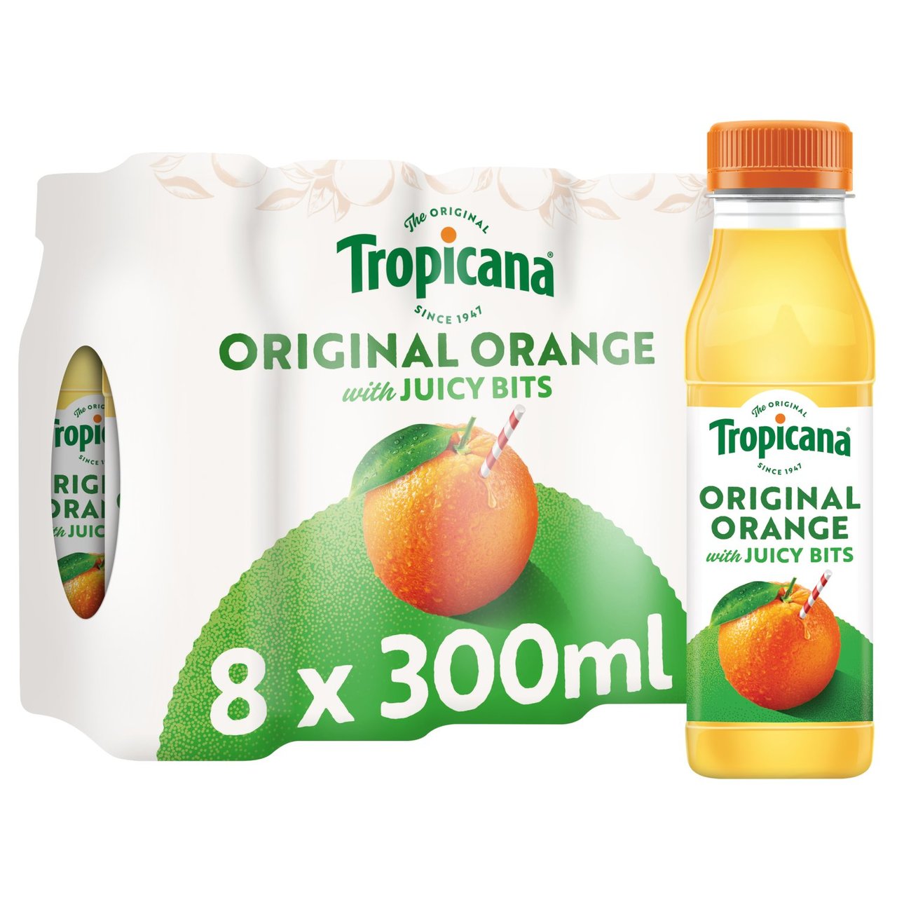 Tropicana Pure Orange Fruit Juice with Bits 