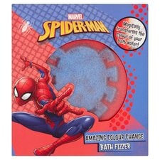 Spiderman amazing colour change bath fizzer 150g