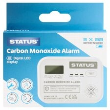 Status 10Yr Carbon Monoxide Alarm Replaceable Battery