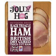 The Jolly Hog Outdoor Bred Black Treacle Ham 100G