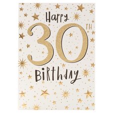 Inkdrops Birthday Card Happy 30Th Birthday