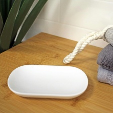 Showerdrape Alto White Collection Soap Dish