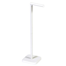 Showerdrape Capri Collection White Swivel Toilet Roll Holder & Spare Holder