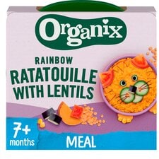 Organix Rainbow Ratatouille With Lentils 7+ Months 130G