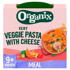 Organix Very Veggie Pasta With Cheese Meal 9+months 190g