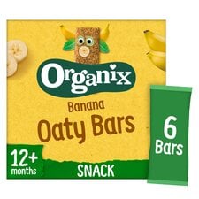 Organix Banana Organic Soft Oat Snack Bars Multipack 6 x 30g