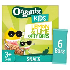 Organix Kids Lemon & Lime Oaty Bars 6X23g