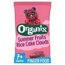 Organix Summer Fruits Rice Cake Clouds 40G