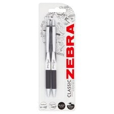 Zebra Z - Grip Flight Black 2 Pack