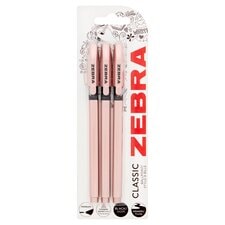 Zebra Classic Rose Gold 3 Pack