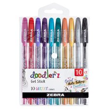 Zebra Gel Doodlers 10 Pack