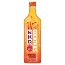 WKD Cocktails Tropical Sunrise Ready to Drink Premix 700ml