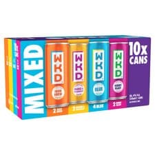 Wkd Mixed Sparkling Drinks 10 X 250Ml