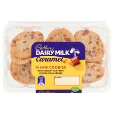 Cadbury Dairy Milk Caramel Mini Cookies X14