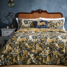 Paoletti Harewood Heritage Premium Cotton King Duvet Cover Set