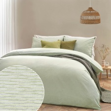 Yard Heaton Stripe 100% Cotton King Duvet Cover Set