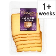 Chevington Oak Smoked Cheddar Slices 120G