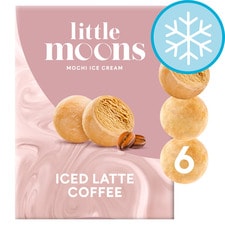 Little Moons Iced Latte Mochi Ice Cream 6x32g