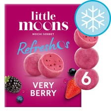 Little Moons Mochi Sorbet Very Berry 6X32g