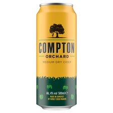 Compton Orchard Medium Dry Apple Cider 500Ml