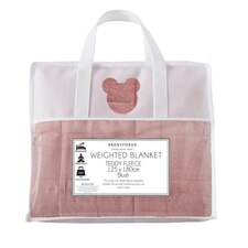 Brentfords Teddy Fleece Weighted Blanket 8kg, 150x200cm