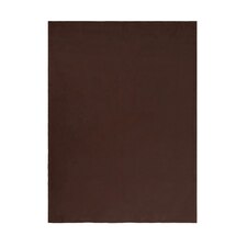 Dreamscene Luxury Fleece Blanket Bedspread, 125x150cm - Chocolate