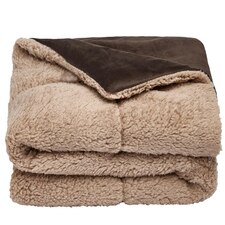 Brentfords Sherpa Pet Animal Dog Blanket, 75x110cm